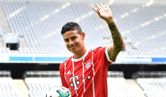 James Rodriguez FC Bayern München