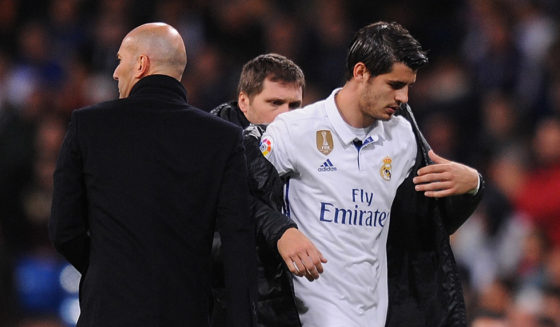 Álvaro Morata Zinédine Zidane
