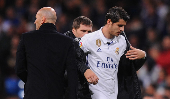 Álvaro Morata Zinédine Zidane