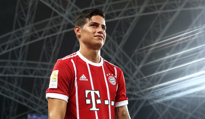 James Rodríguez FC Bayern München