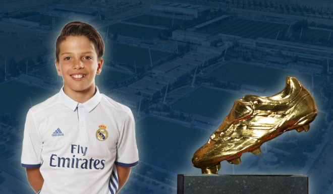 Goldener Cantera-Schuh humanes