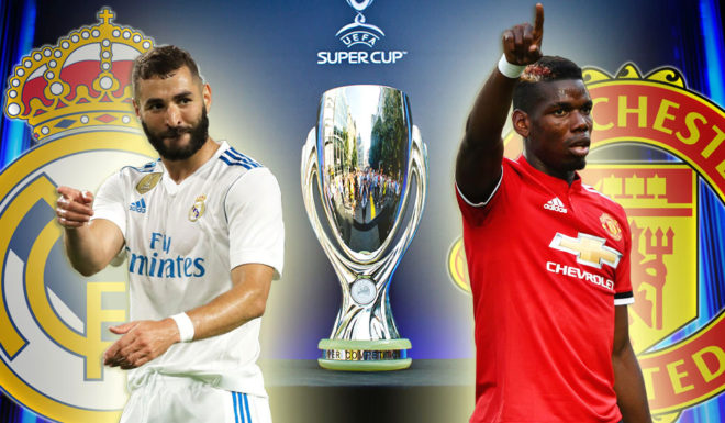 Karim Benzema Paul Pogba UEFA Super Cup