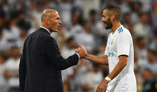 Zinédine Zidane Karim Benzema