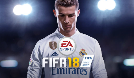 FIFA 18 Cover Cristiano Ronaldo Real Madrid