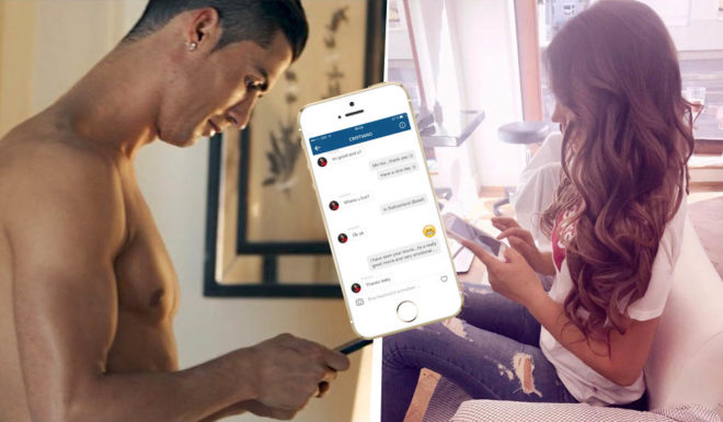 cristiano ronaldo oben ohne marilena handy