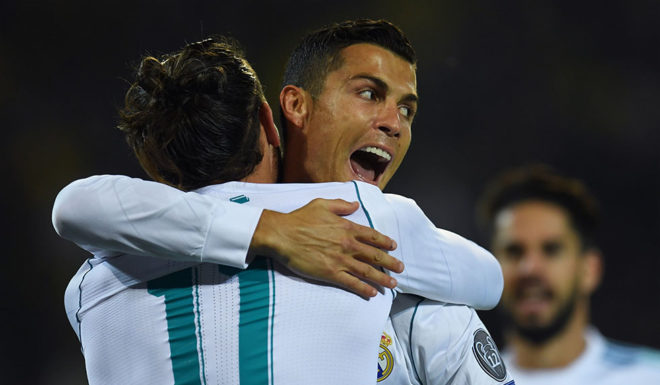 Cristiano Ronaldo Gareth Bale Real Madrid
