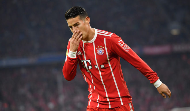 James Rodriguez FC Bayern München
