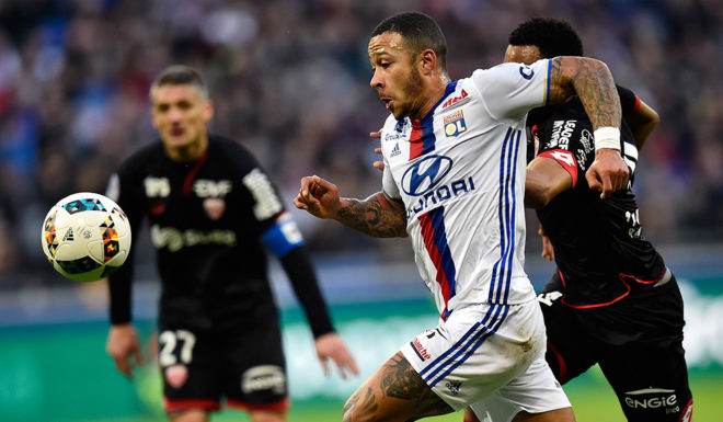 Memphis Depay Olympique Lyon