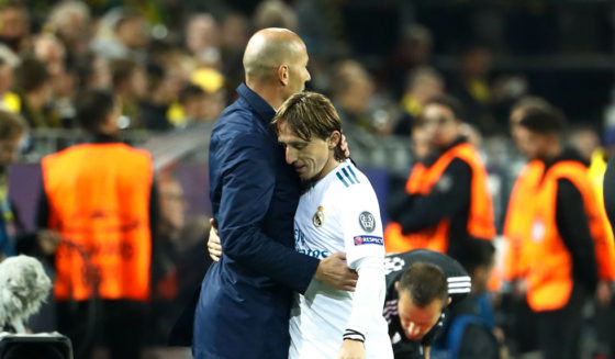 Zinédine Zidane Luka Modric