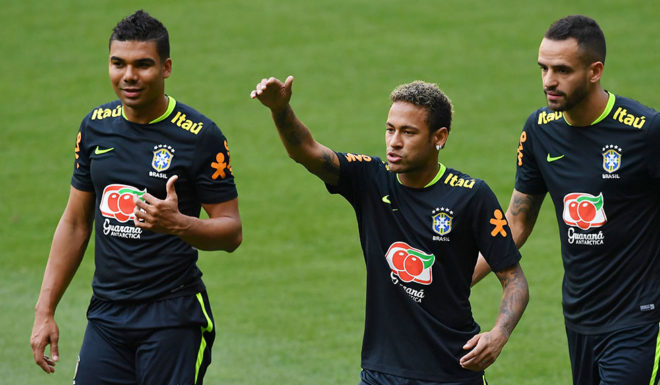 Casemiro Neymar