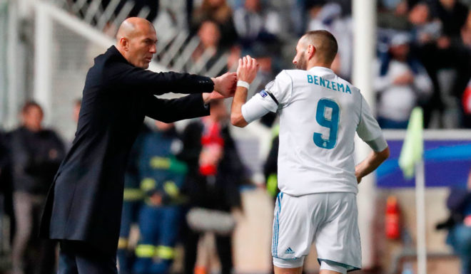 Zinédine Zidane Karim Benzema