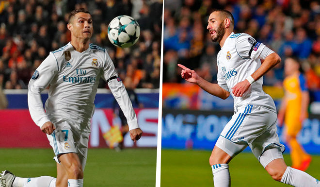 Cristiano Ronaldo Karim Benzema