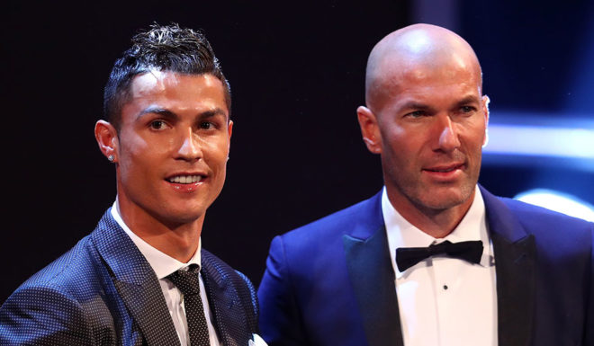 Cristiano Ronaldo Zinédine Zidane
