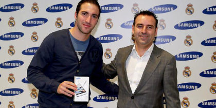 higuain samsung real madrid