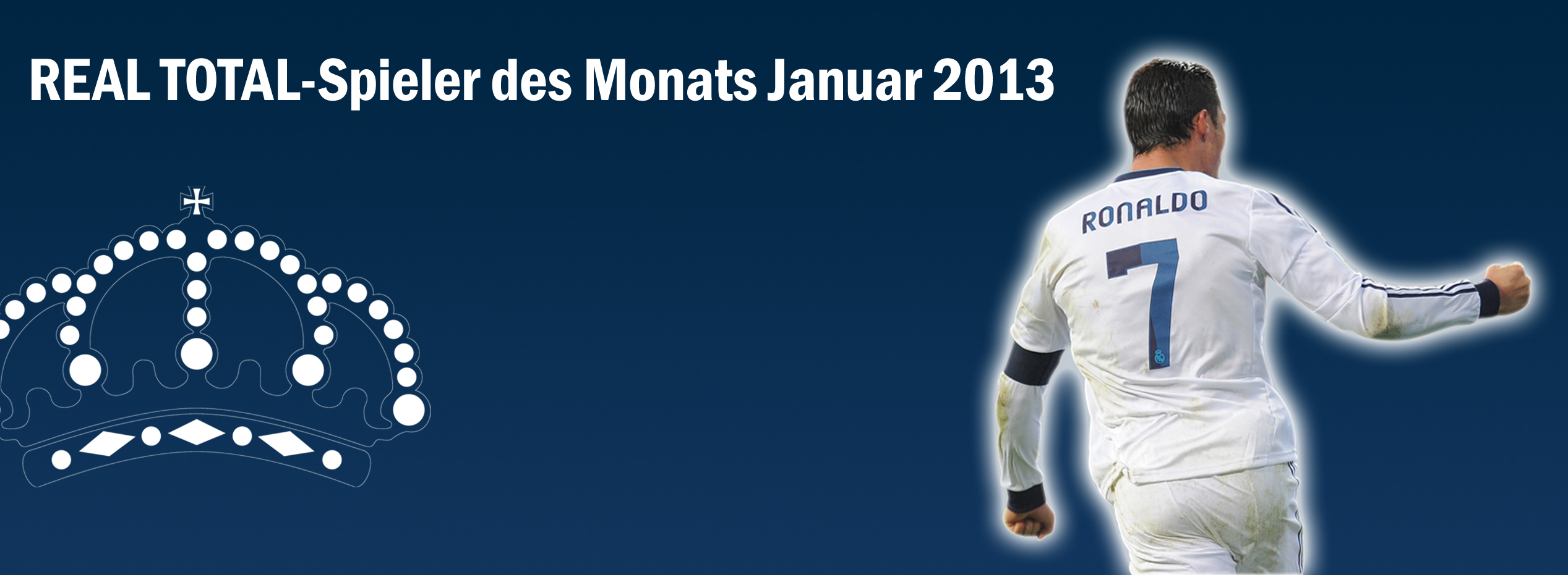 Cristiano Ronaldo ist der Spieler des Monats Januar 2013