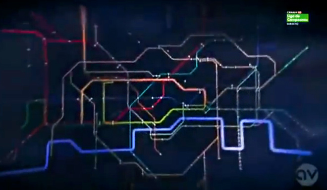 Road to Wembley, der Plan der Metro in London