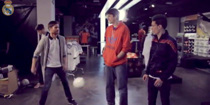 Xabi Alonso und Co weihen den neuen Fanshop von Real Madrid im Bernabéu ein