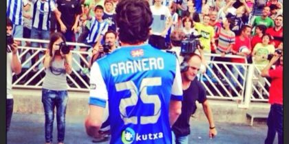 Xabi Alonso zeigt das erste Bild von Esteban Granero im Trikot von Real Sociedad