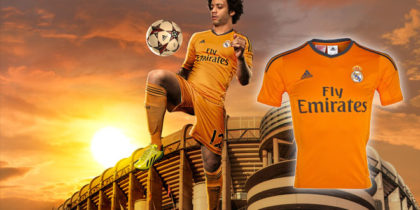 Real Madrid drittes Trikot orange Champions League 2013-14