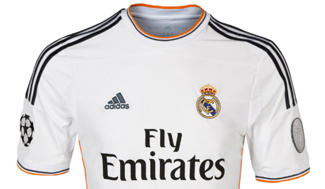 ANGEBOT Real Madrid Champions League Heimtrikot 2013-14 für nur 60 statt 80 Euro