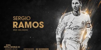 Sergio Ramos FIFPro Weltelf XI 2013