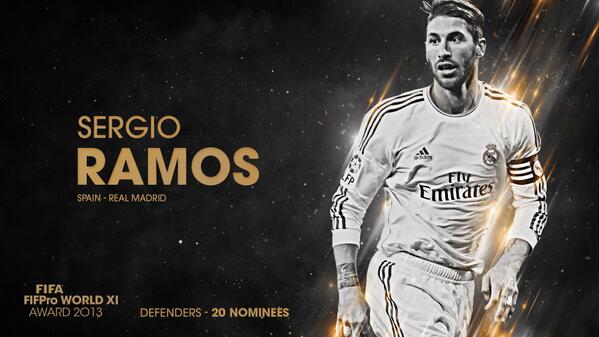 Sergio Ramos FIFPro Weltelf XI 2013