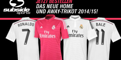 Real Madrid neues Trikot - Heimtrikot Awaytrikot 2014-15