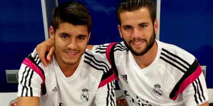 alvaro morata nacho fernandez real madrid