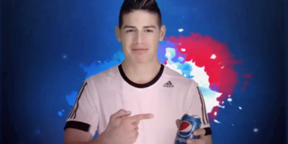 james rodriguez pepsi