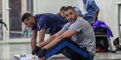 karim benzema knie