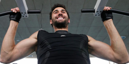alvaro arbeloa training gym