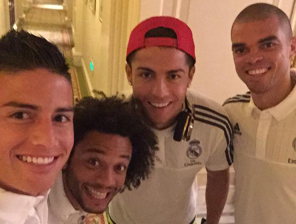 james marcelo cristiano ronaldo pepe