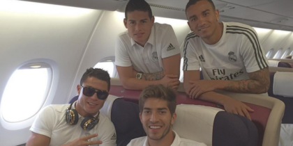 real madrid cristiano ronaldo lucas silva danilo james rodriguez