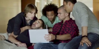 modric benzema marcelo pepe navas real madrid microsoft