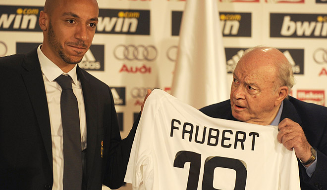 Julien Faubert stand ein halbes Jahr bei Real Madrid unter Vertrag