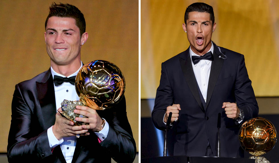 cristiano ronaldo ballon d'or 2013 2014