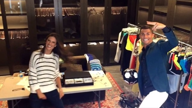cristiano ronaldo alessandra ambrosio gq