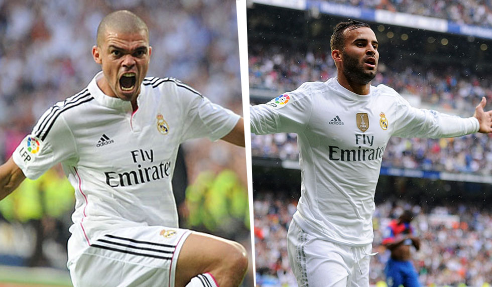 pepe und jesé rodríguez von real madrid