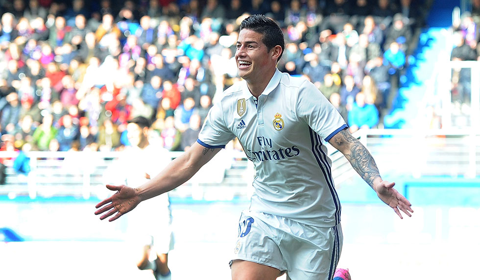 James Rodríguez Real Madrid