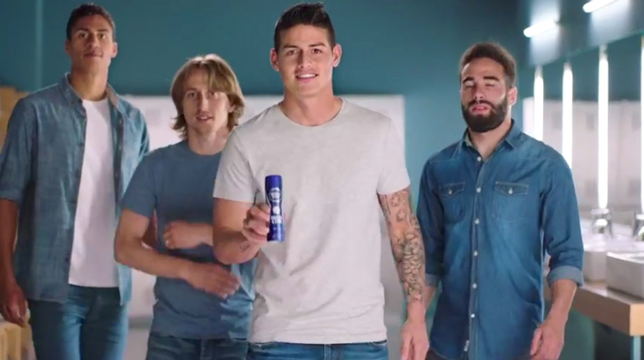 varane modric james carvajal nivea