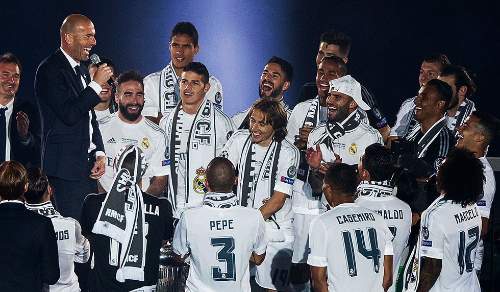 Zinédine Zidane Real Madrid Champions League La Undécima