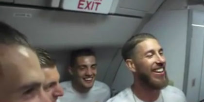 real madrid flugzeug la undecima