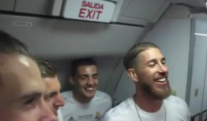real madrid flugzeug la undecima