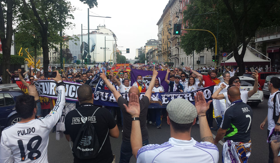 mailand peña fan marsch