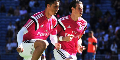 Cristiano Ronaldo Gareth Bale Real Madrid