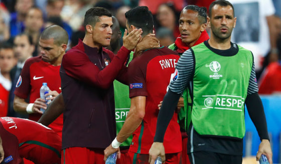 Cristiano Ronaldo Europameisterschaft 2016 Finale Portugal Frankreich