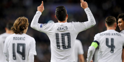 james rodriguez rücken torjubel