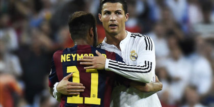 Cristiano Ronaldo Neymar Real Madrid FC Barcelona
