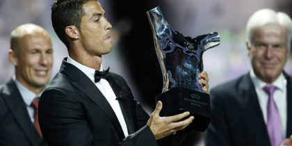 Cristiano Ronaldo Europas Fußballer des Jahres Real Madrid UEFA