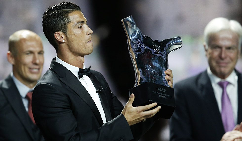 Cristiano Ronaldo Europas Fußballer des Jahres Real Madrid UEFA